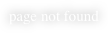 page not found